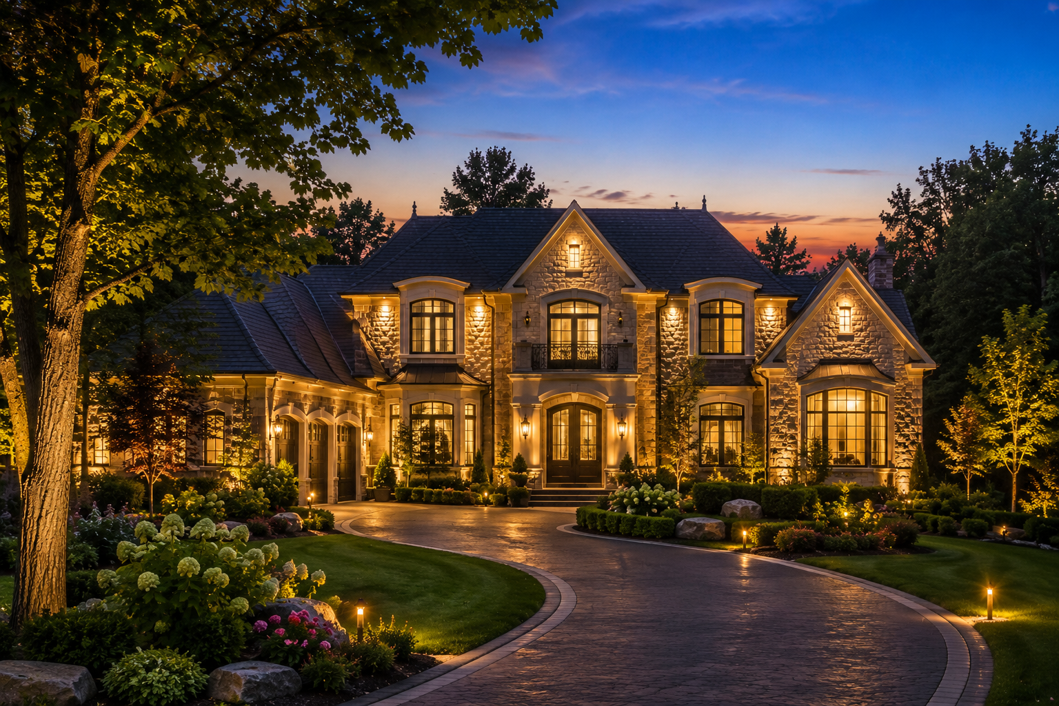Landscape Lighting Aurora, Ontario