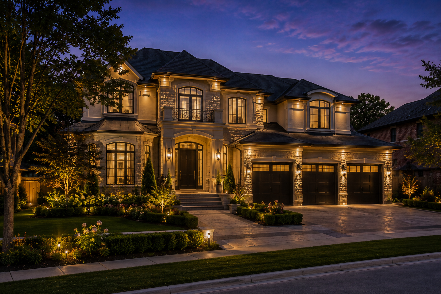 Landscape & Garden Lighting Installation Richmond Hill
