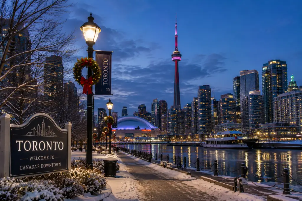 Christmas Light Installation in Toronto