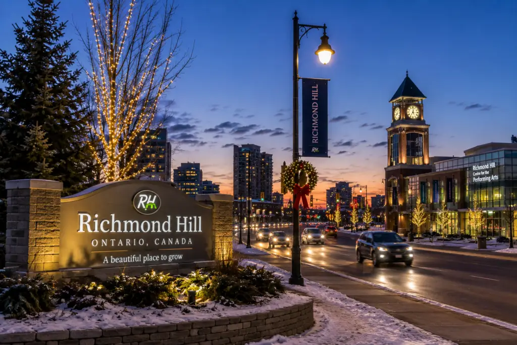 Christmas Light Installation in Richmond Hill