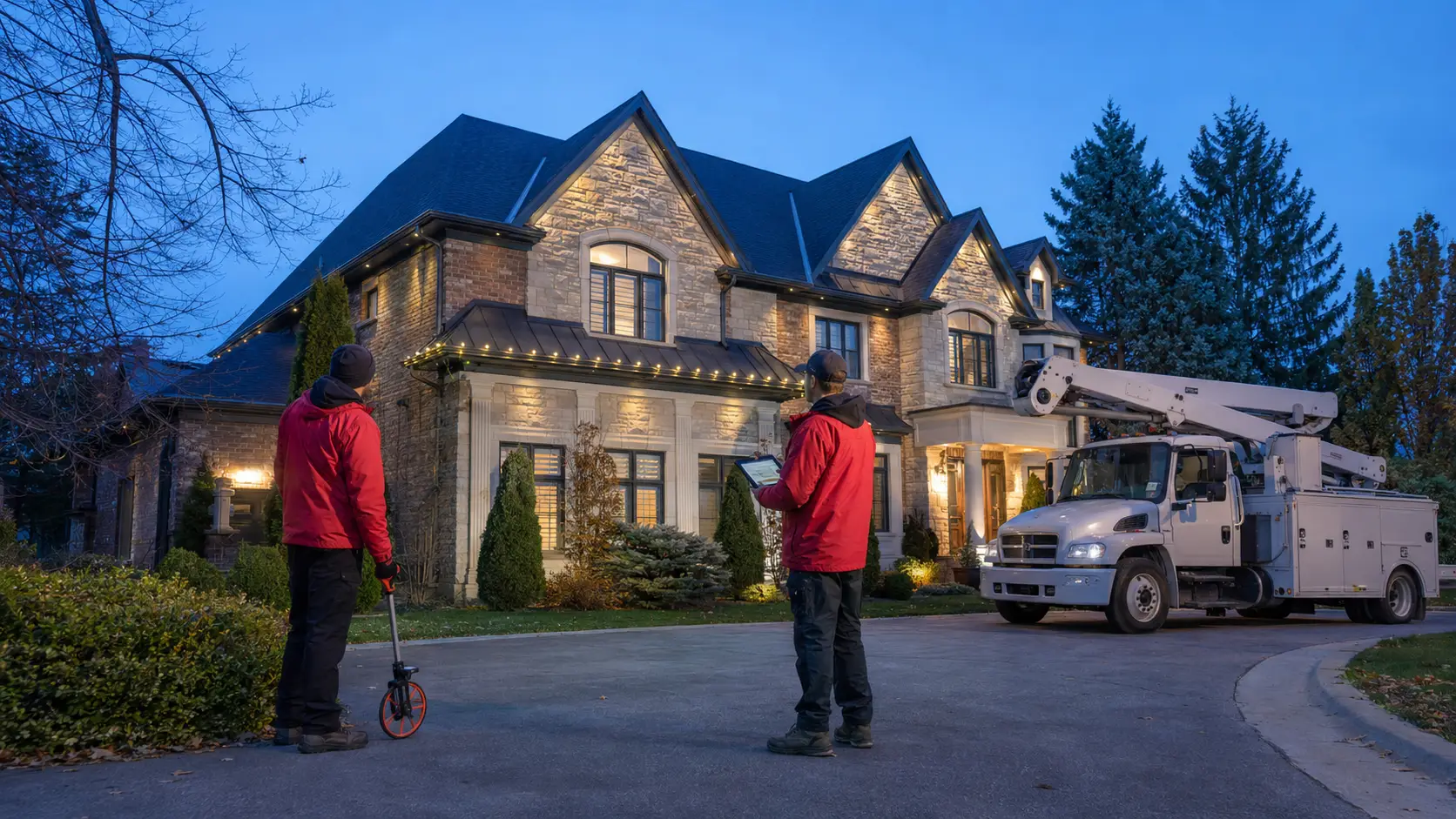 Christmas light installation cost